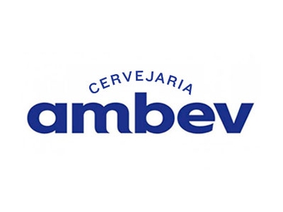 ambev logo retangular